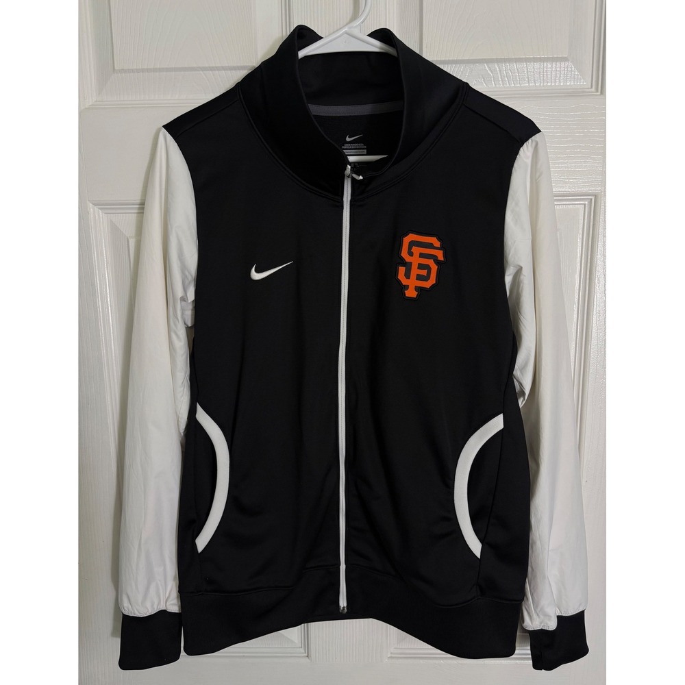 Nike San Francisco Giants Track Jacket M Black MLB Full Zip 32809X-GS1
